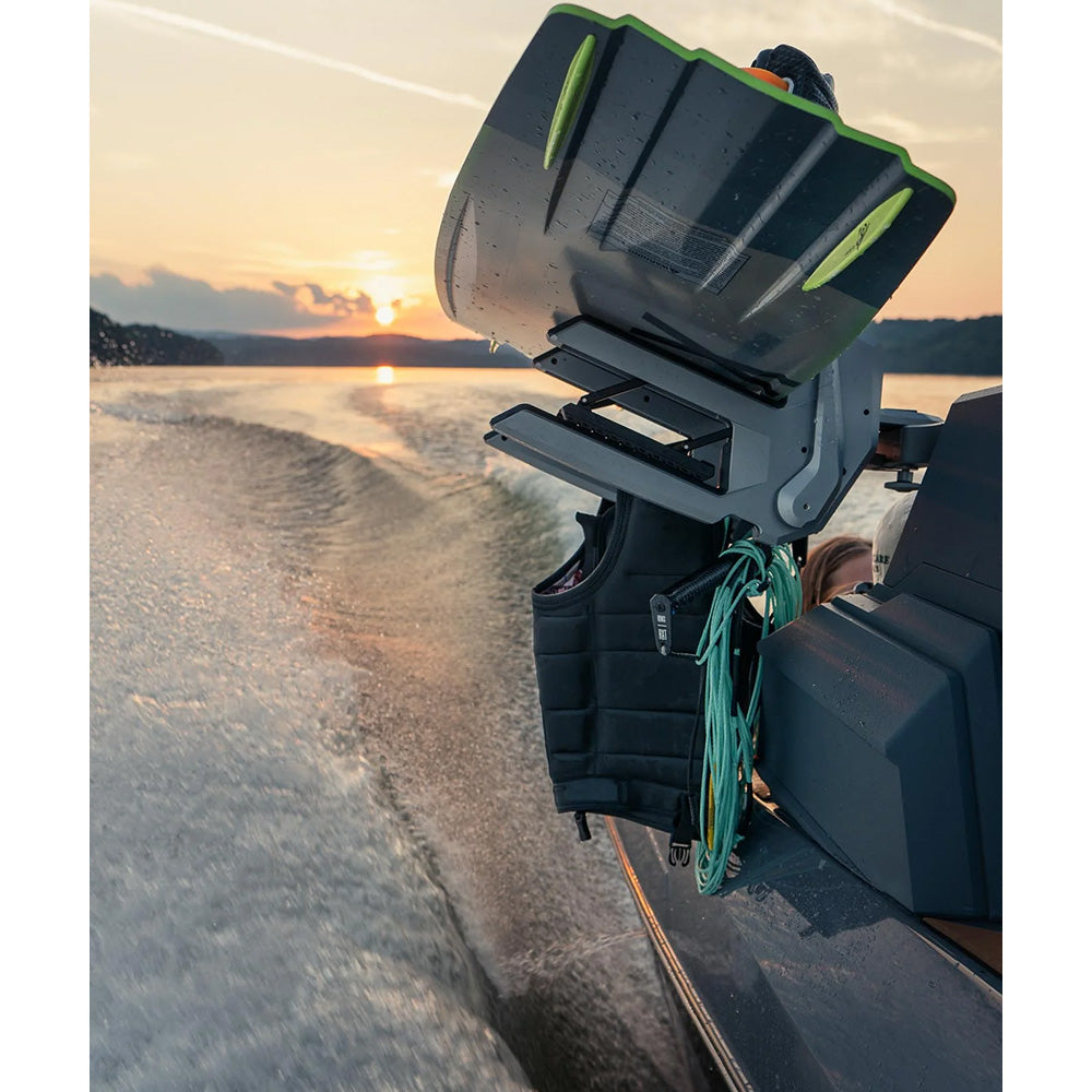 PTM Watersports ClampForce 3.0 Clamping Wake Board Rack - Pair - Silver [P13491-9010TEBCL]