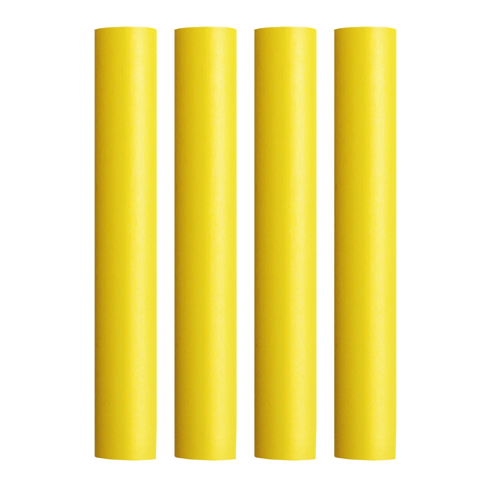 Pacer Battery Cable Heat Shrink Tubing - 3/4" x 12" - Yellow (4-Pieces) [BEHS3/4-12YL-4]