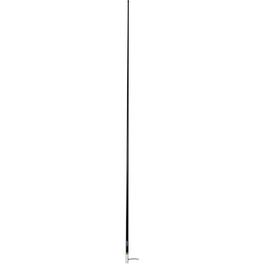Scout 8' Black VHF Antenna 6dB Heavy Stainless Steel Ferrule w/6M RG-8x Includes PL-259 Heavy Duty Offshore Antenna KS-43 [PF AN NVHF00021T]