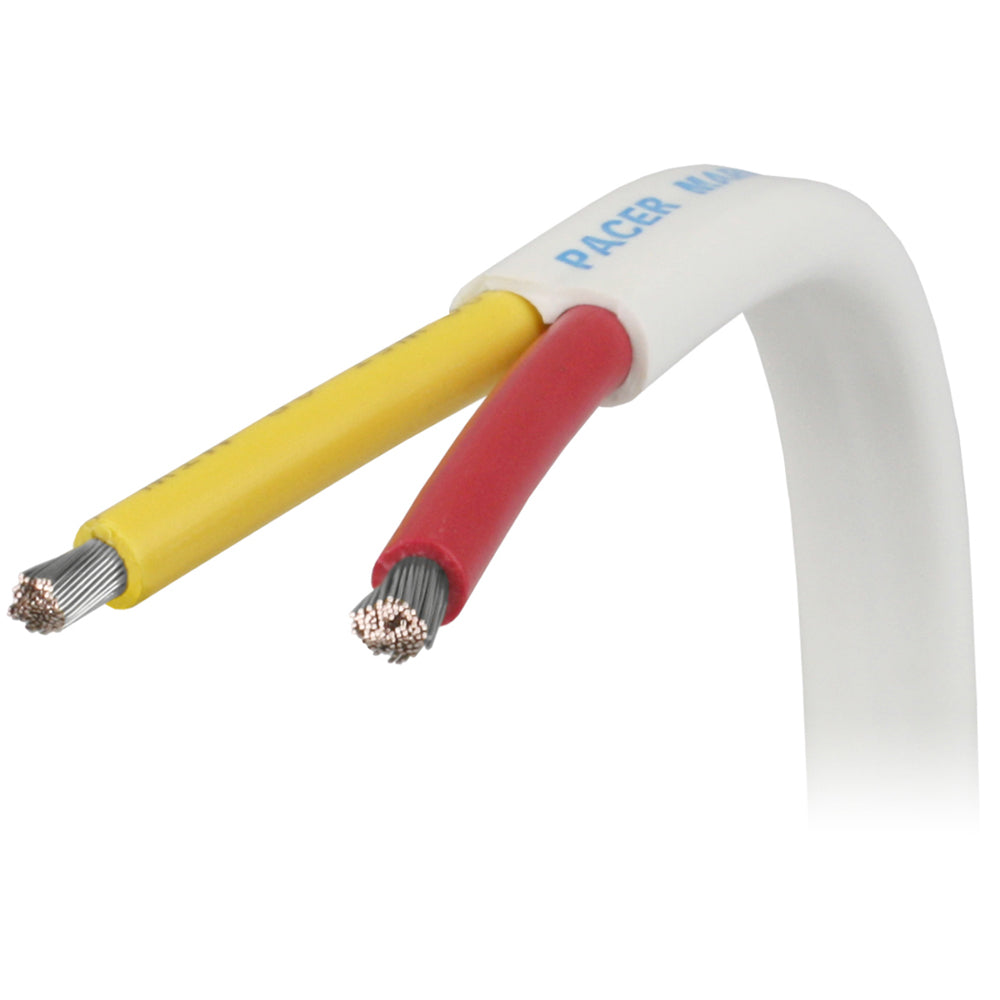 Pacer 16/2 AWG Safety Duplex Cable - Flat Cable - Red/Yellow - 250' [W16/2RYW-250]