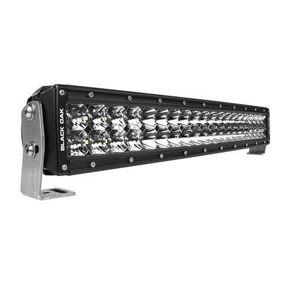 Black Oak Pro Series 3.0 Curved Double Row 20" LED Light Bar - Combo Optics - Black Housing [20CC-D5OS]