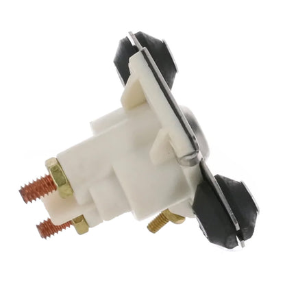 ARCO Marine Outboard Solenoid w/Flat Isolated Base  White Housing [SW097]